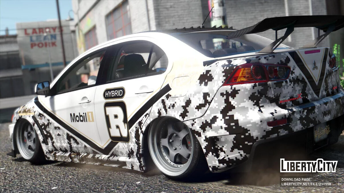 Mitsubishi Lancer Evolution X Hybrid / GTA 5
