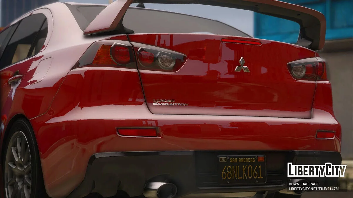 2008 Mitsubishi Lancer Evolution X / GTA 5