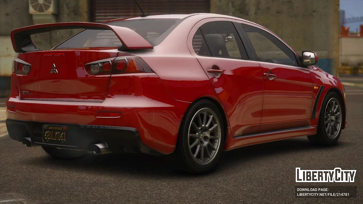 2008 Mitsubishi Lancer Evolution X / GTA 5