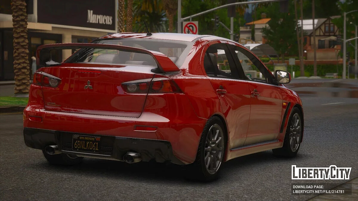 2008 Mitsubishi Lancer Evolution X / GTA 5