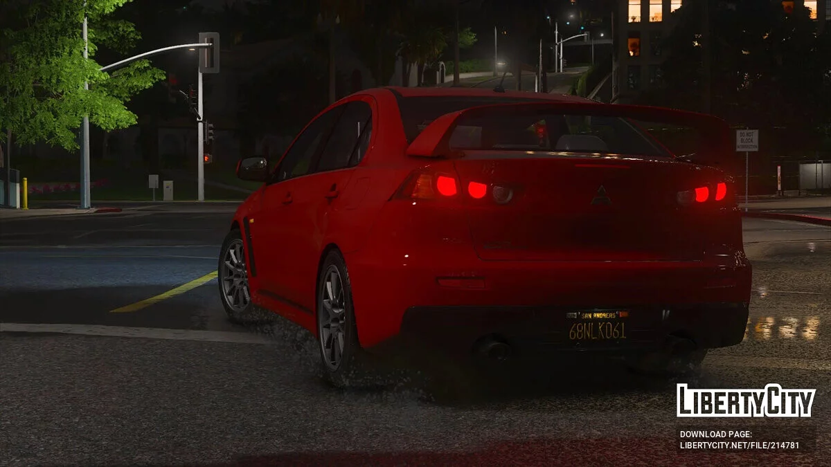 2008 Mitsubishi Lancer Evolution X / GTA 5