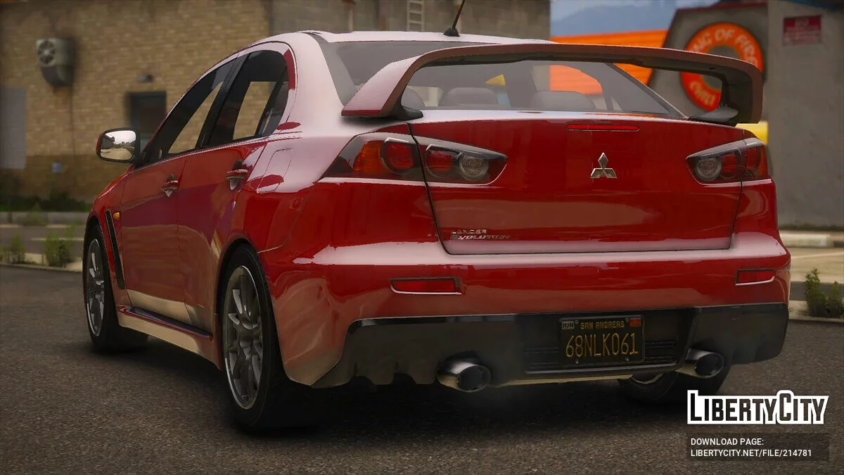 2008 Mitsubishi Lancer Evolution X / GTA 5