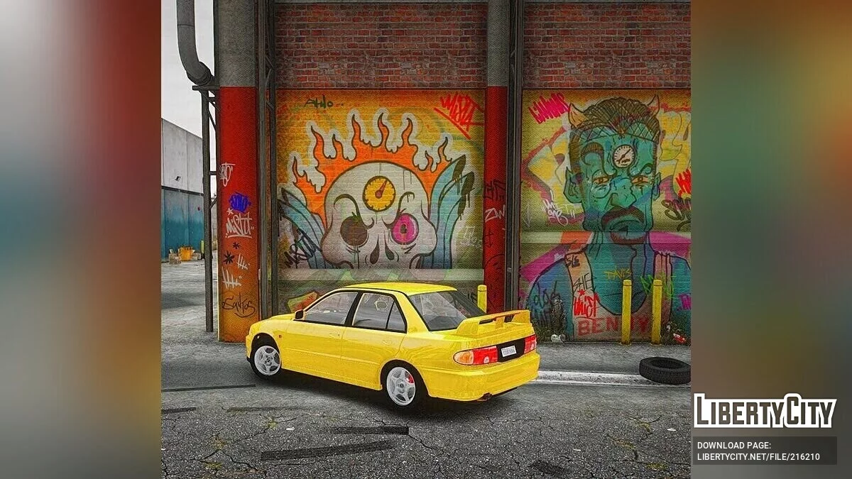 Mitsubishi Lancer EV 1995 / GTA 5