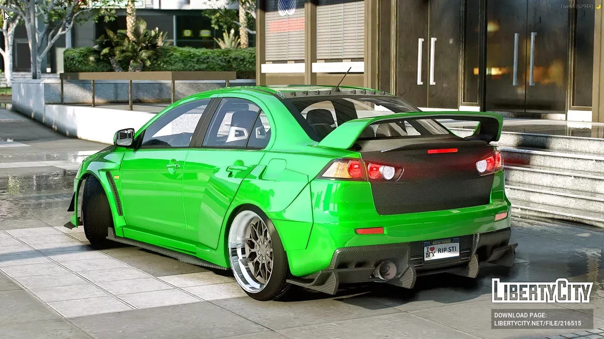 Mitsubishi Lancer Evolution Widebody / GTA 5