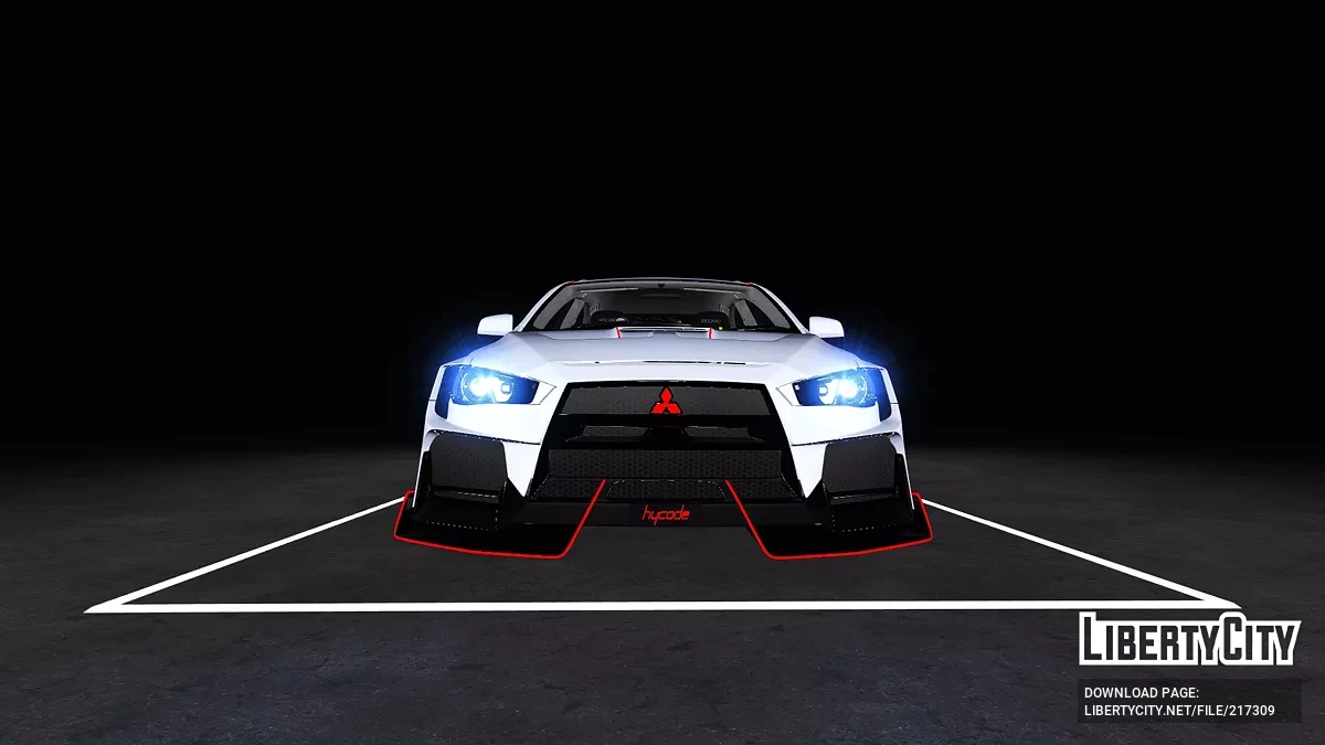 Mitsubishi Lancer Evolution Hycade V2 With Horn Boost / GTA 5