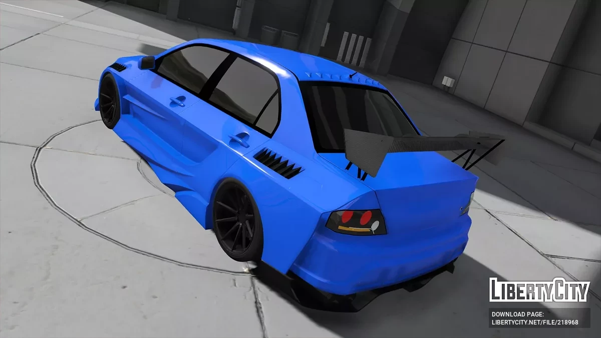 Mitsubishi Evolution Abflug / GTA 5