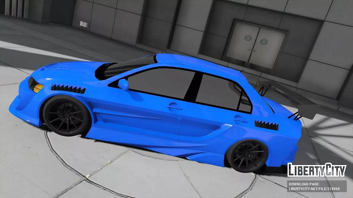 Mitsubishi Evolution Abflug / GTA 5