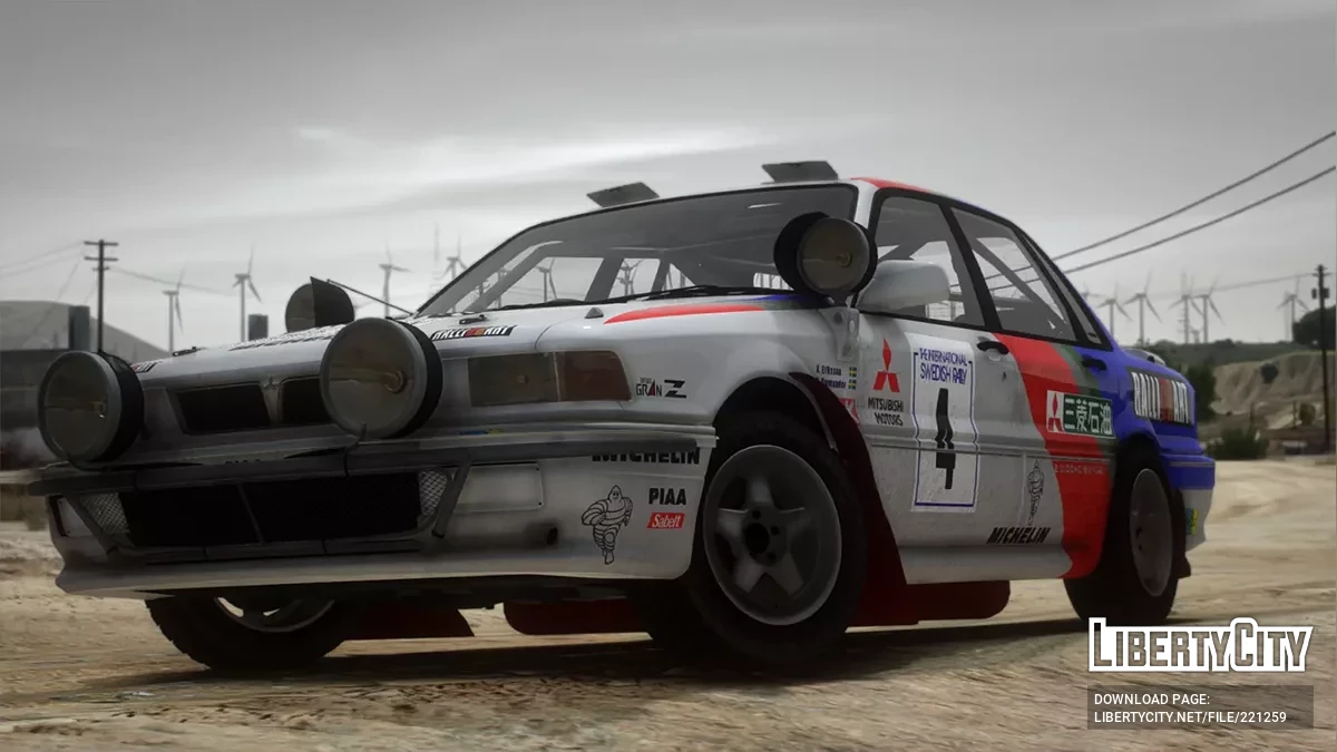 1992 Mitsubishi Galant VR4 v1.3 / GTA 5