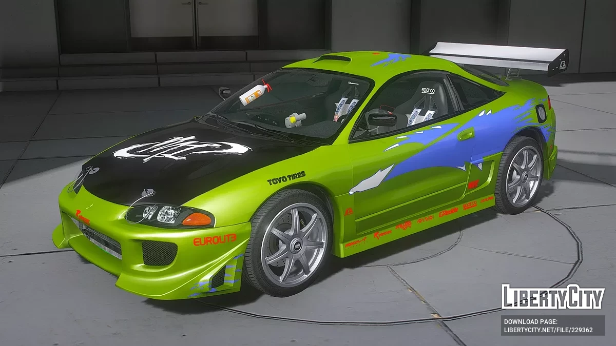 Mitsubishi Eclipse из фильма Форсаж / GTA 5