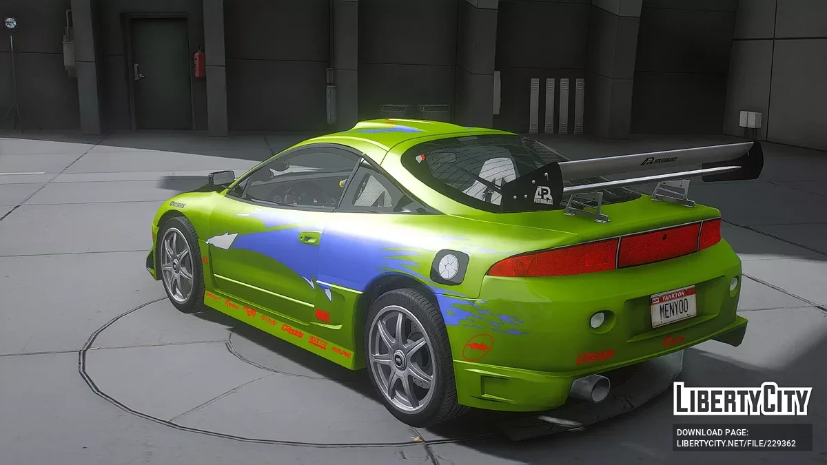 Mitsubishi Eclipse из фильма Форсаж / GTA 5