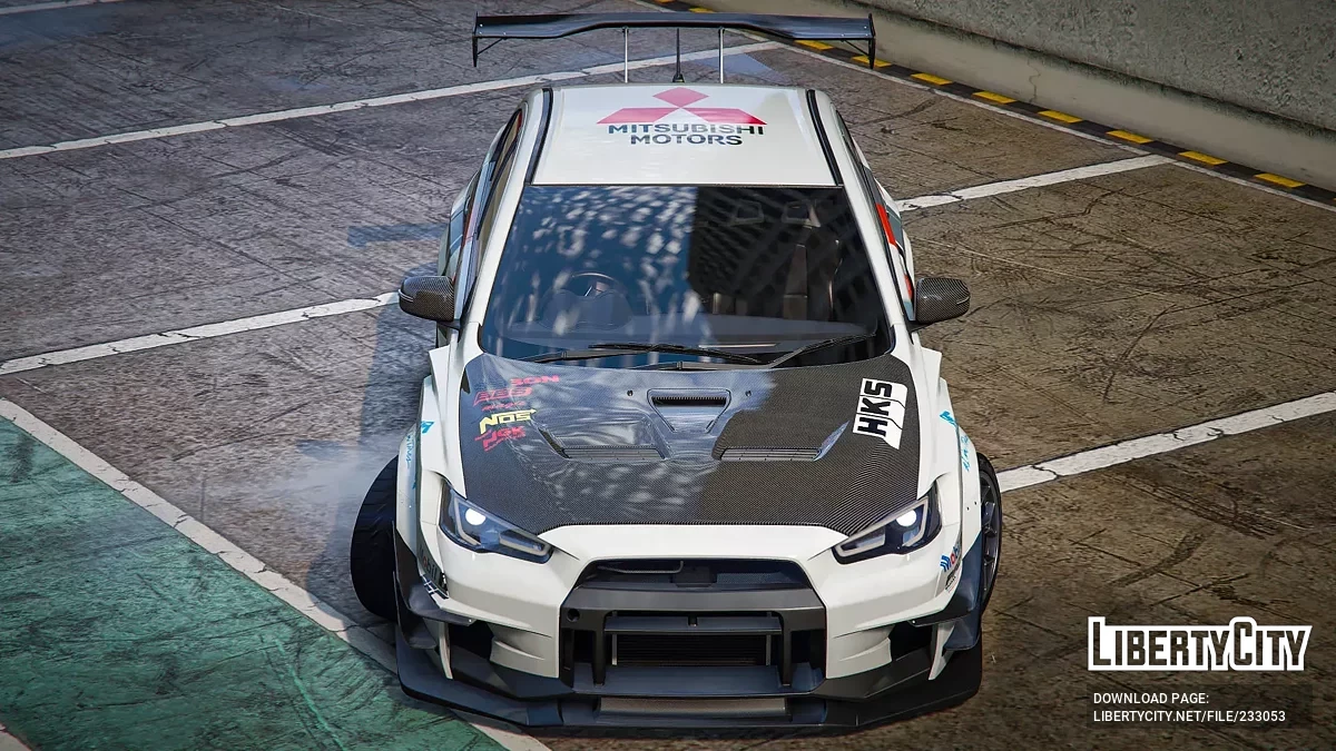 Mitsubishi Lancer Evolution X (CZ4A) HKS / GTA 5