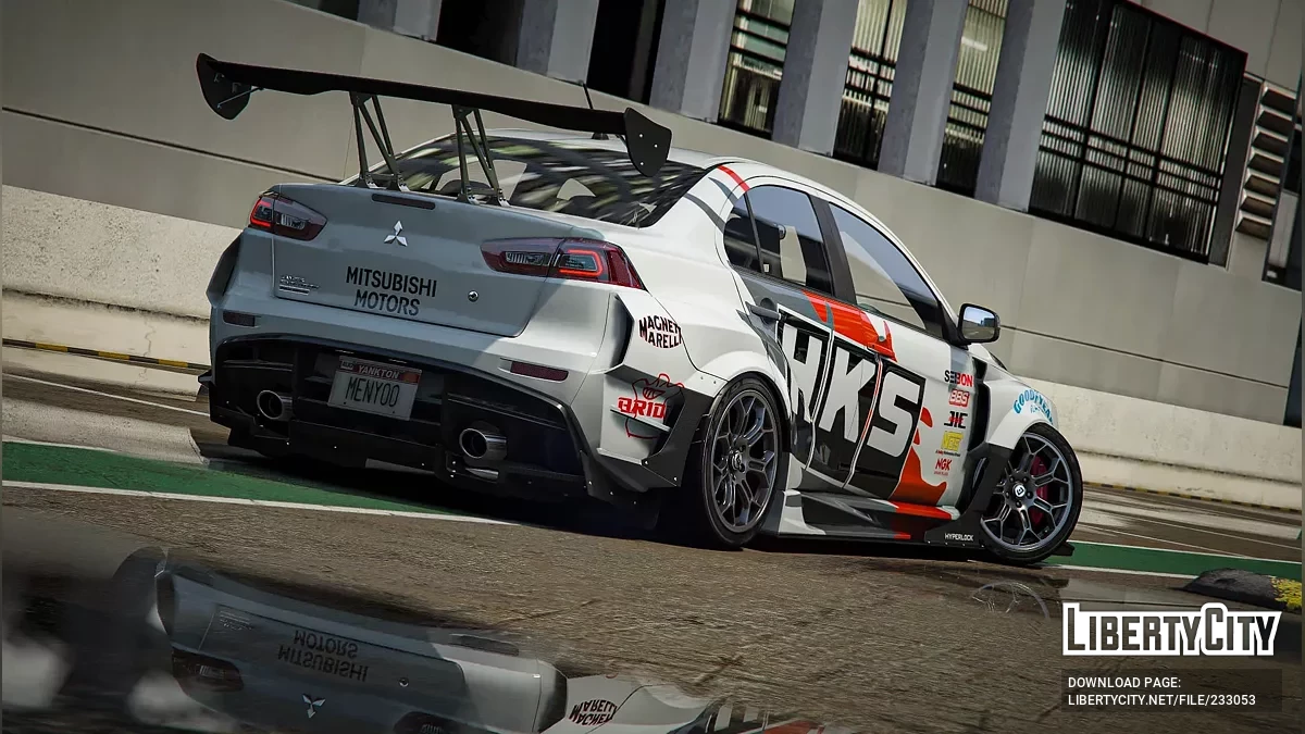 Mitsubishi Lancer Evolution X (CZ4A) HKS / GTA 5