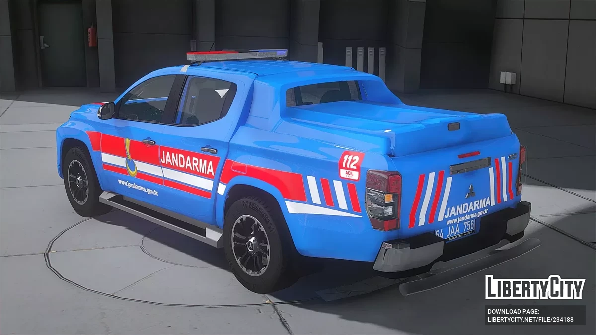 Mitsubishi L200 Jandarma / GTA 5