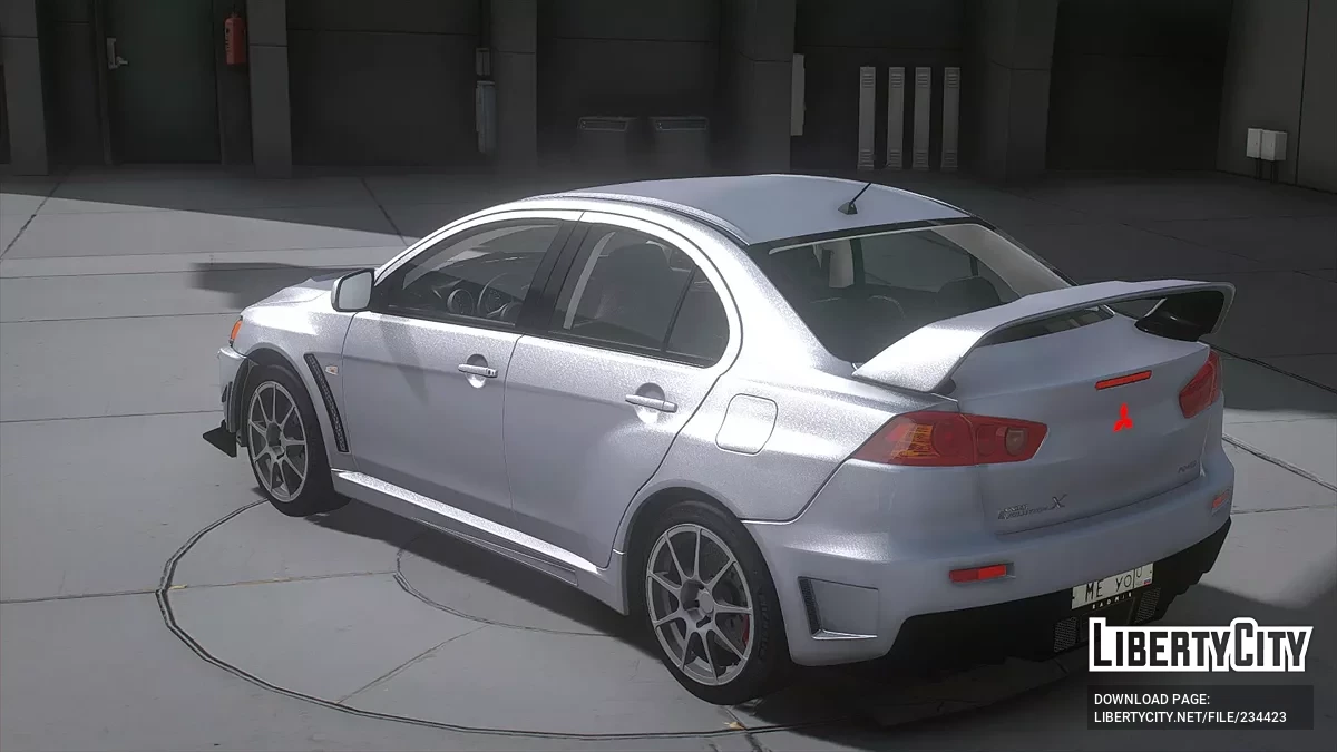 Mitsubishi Lancer Evolution X FQ-400 / GTA 5