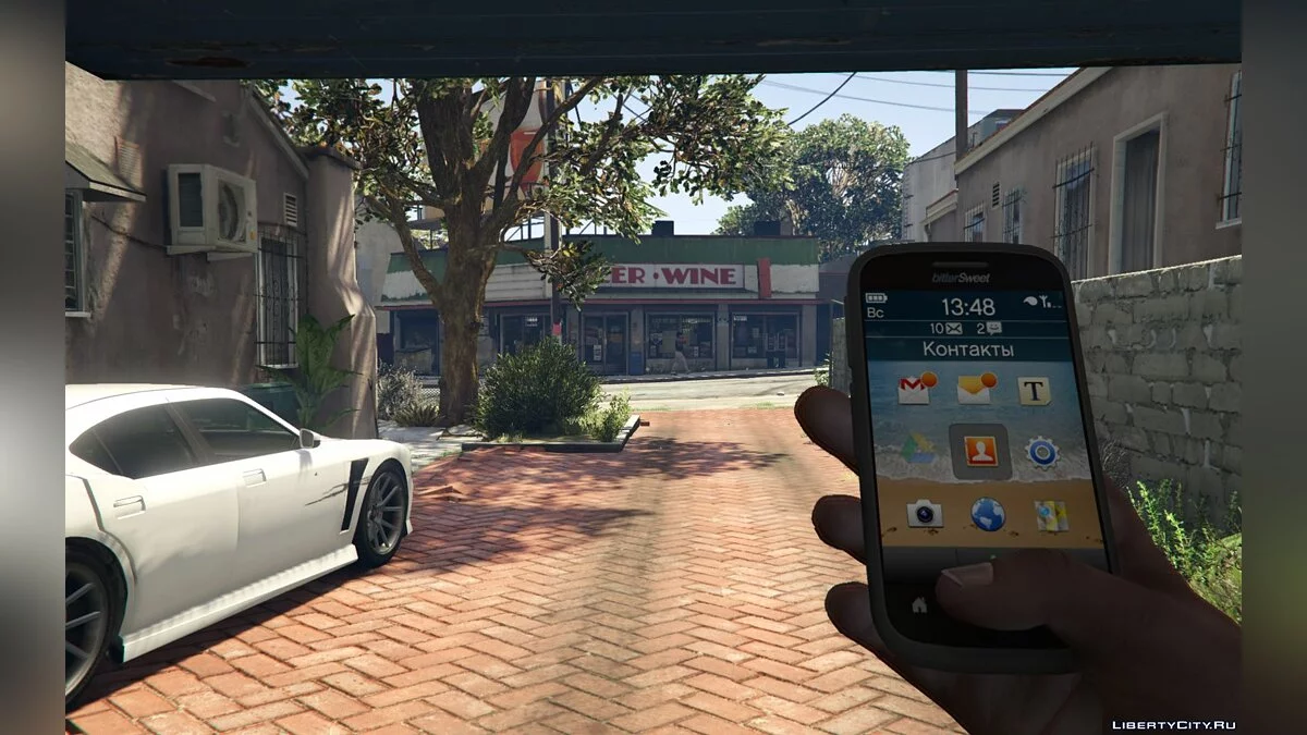 Franklin phone icons \&quot;Gingerbread\&quot; style / GTA 5