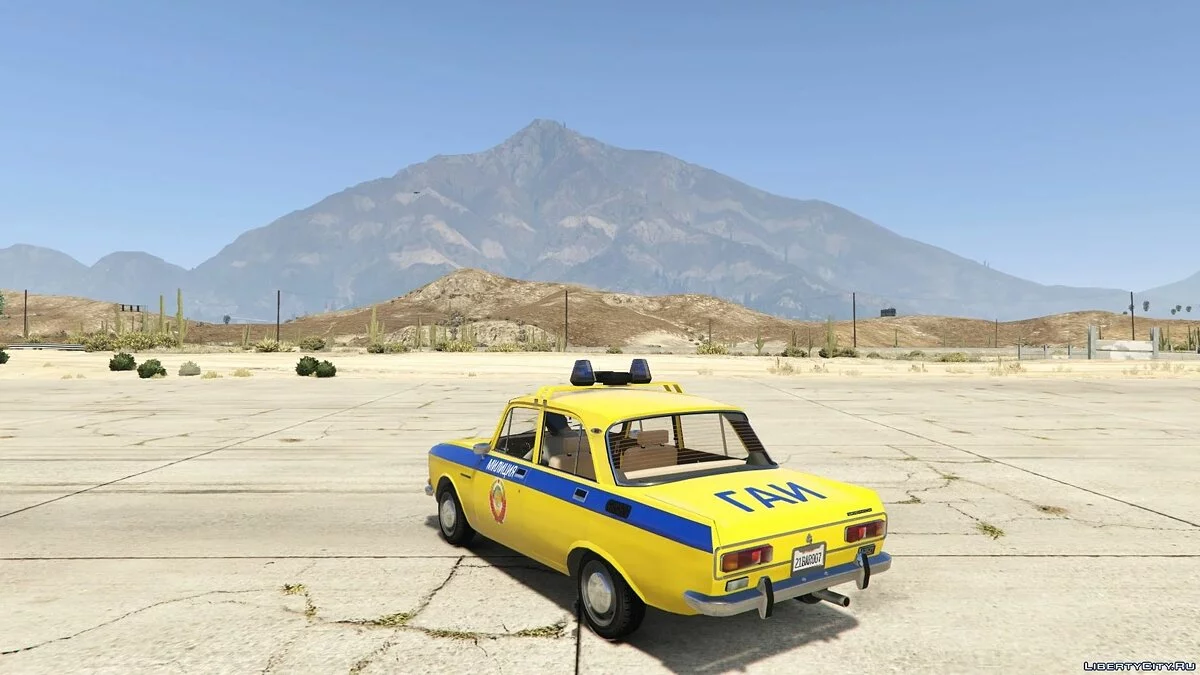 АЗЛК-2138 полицейский Москвич [Add-On | Extras] 1.02 / GTA 5