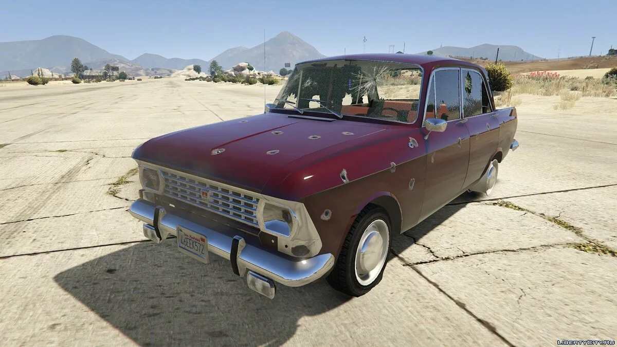 АЗЛК-412IE Москвич [Add-On | Extras] 1.02 / GTA 5