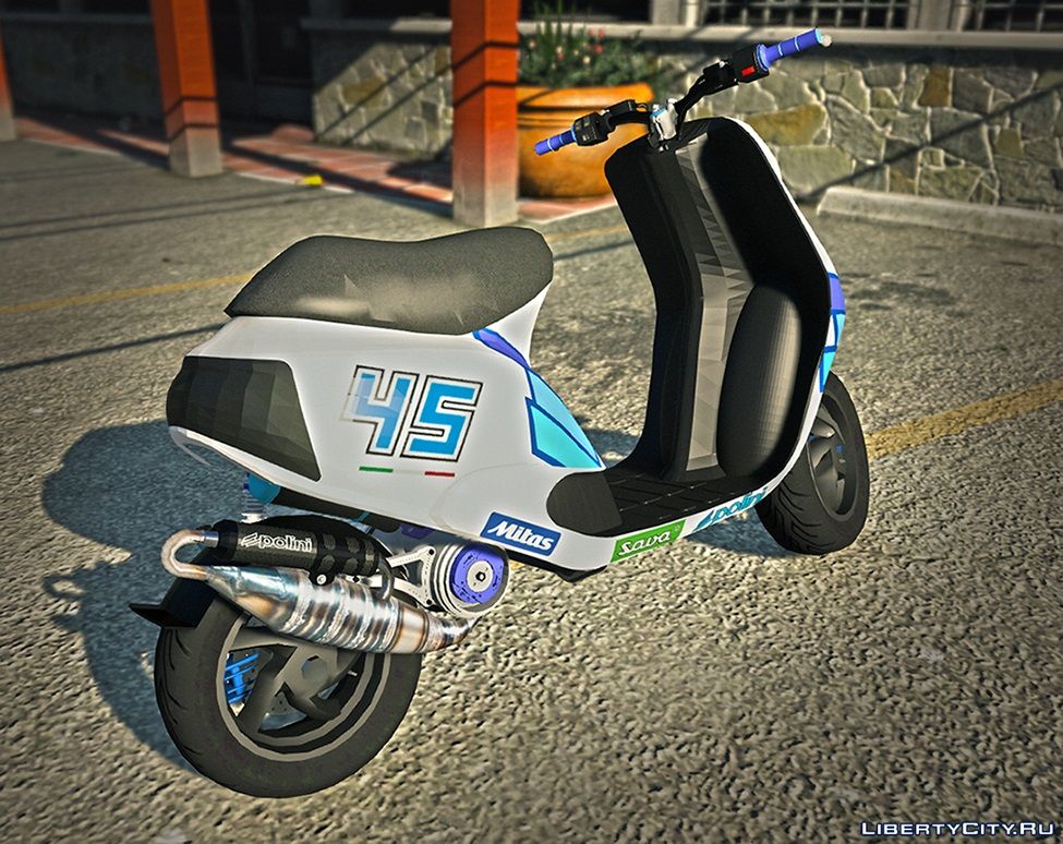 Give Adskillelse spænding Files to replace faggio.yft in GTA 5 (8 files)