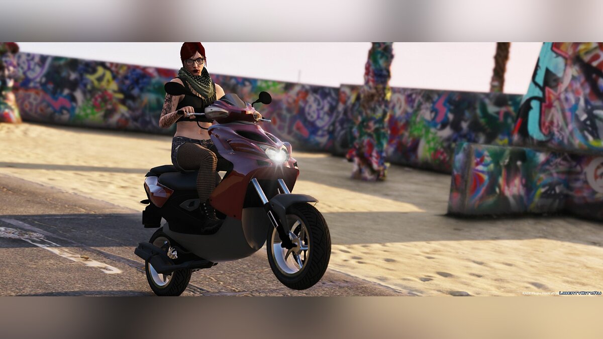 Yamaha Aerox GTA 4