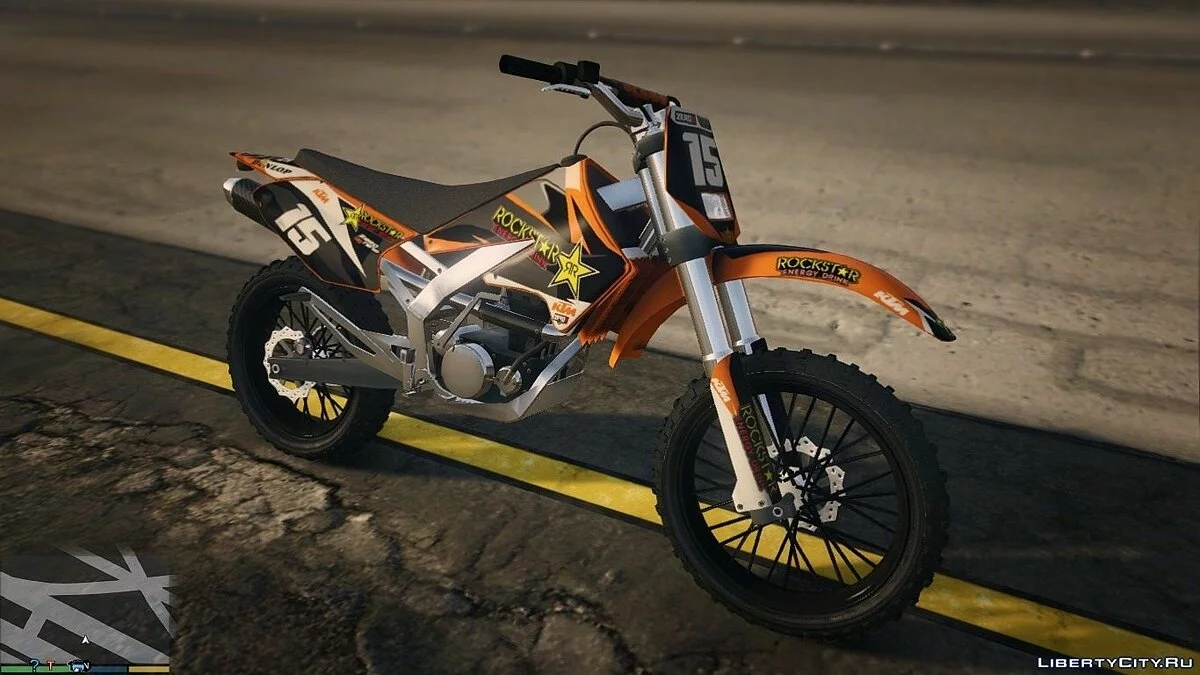 Sanchez KTM Rockstar Kit 0.1 / GTA 5