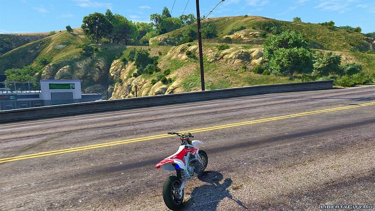 Honda CRF 450 Turbo Motard / GTA 5