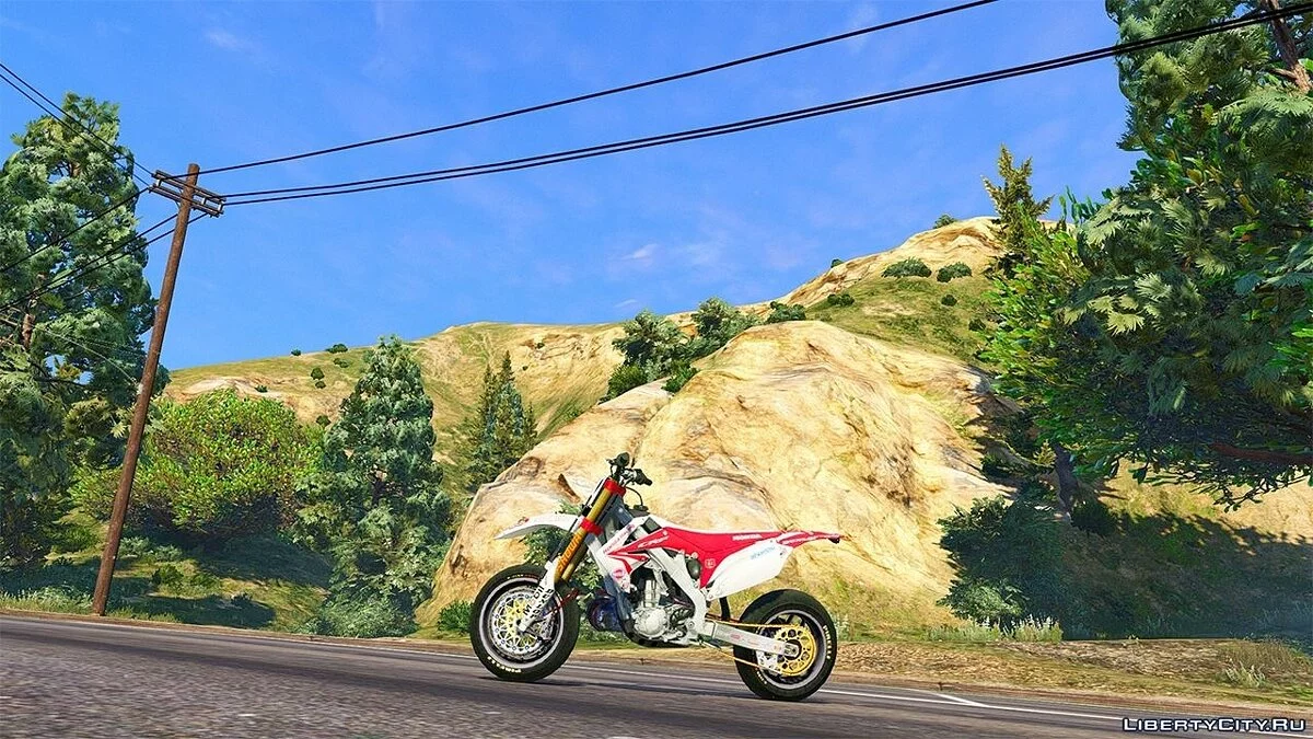 Honda CRF 450 Turbo Motard / GTA 5