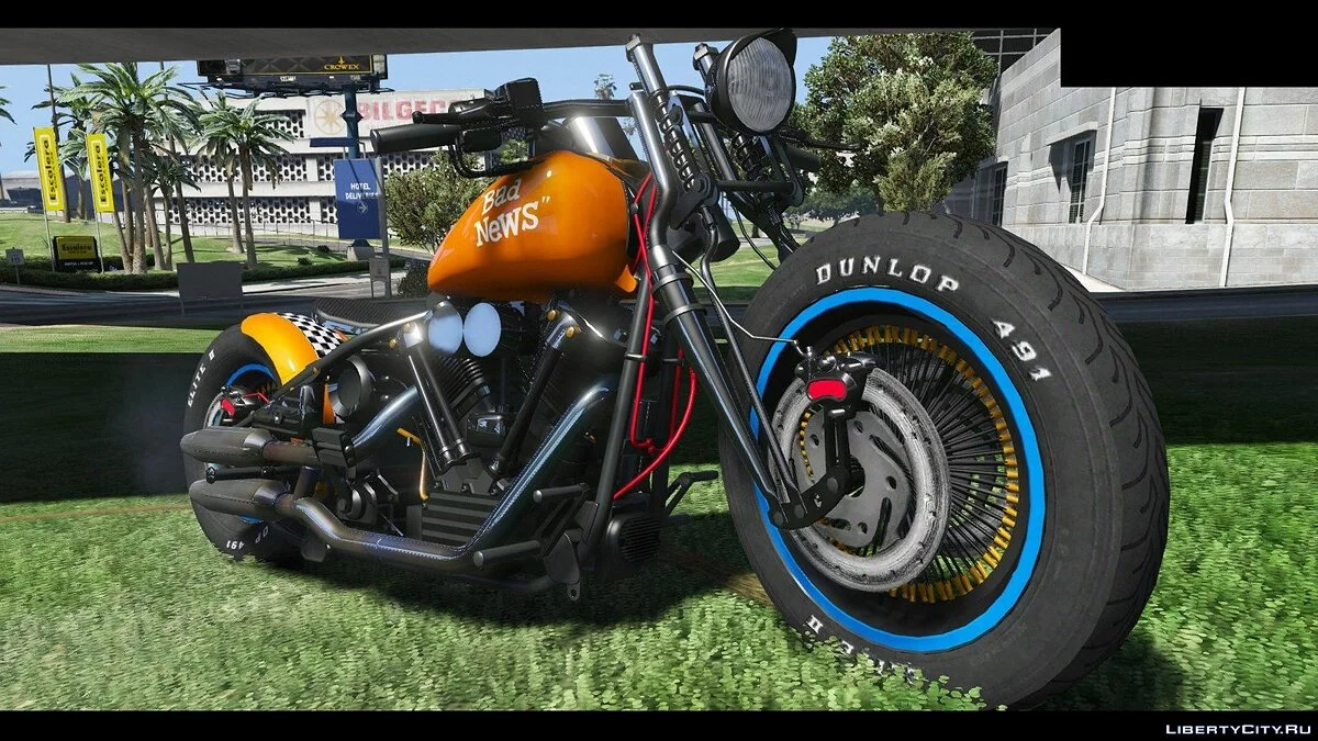 Harley-Davidson Knucklehead Bobber [HQ] / GTA 5