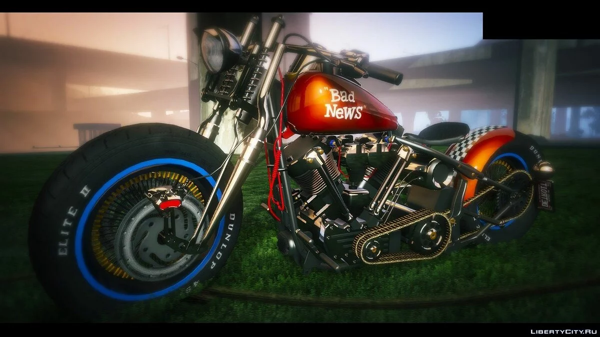 Harley-Davidson Knucklehead Bobber [HQ] / GTA 5
