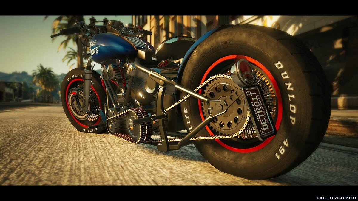 Harley-Davidson Knucklehead Bobber [HQ] / GTA 5
