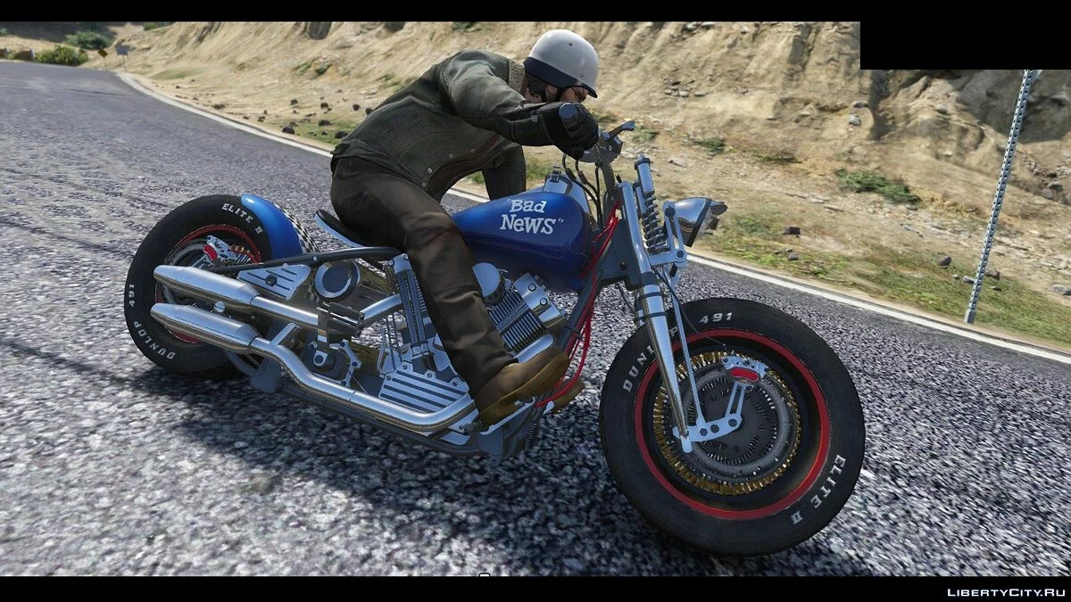 Harley-Davidson Knucklehead Bobber [HQ] / GTA 5