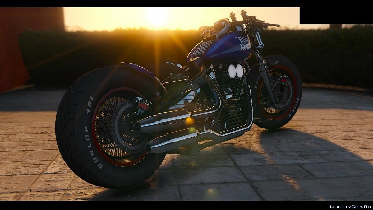 Harley-Davidson Knucklehead Bobber [HQ] / GTA 5