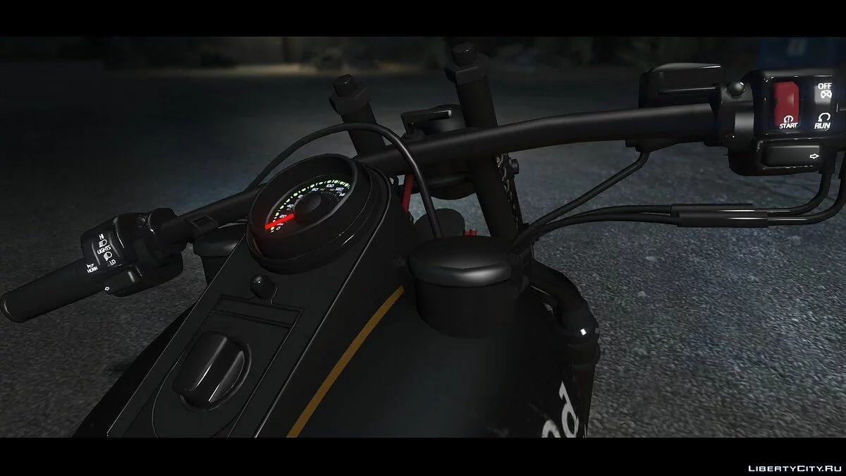 Harley-Davidson Knucklehead Bobber [HQ] / GTA 5