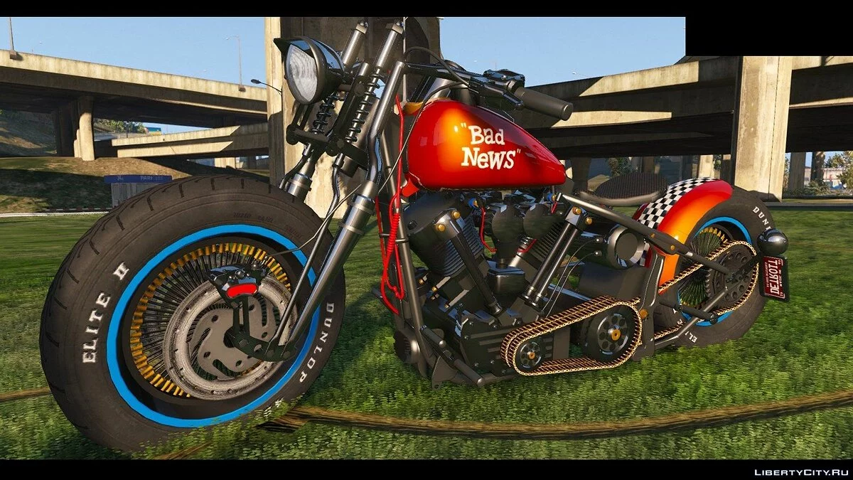 Harley-Davidson Knucklehead Bobber [HQ] / GTA 5