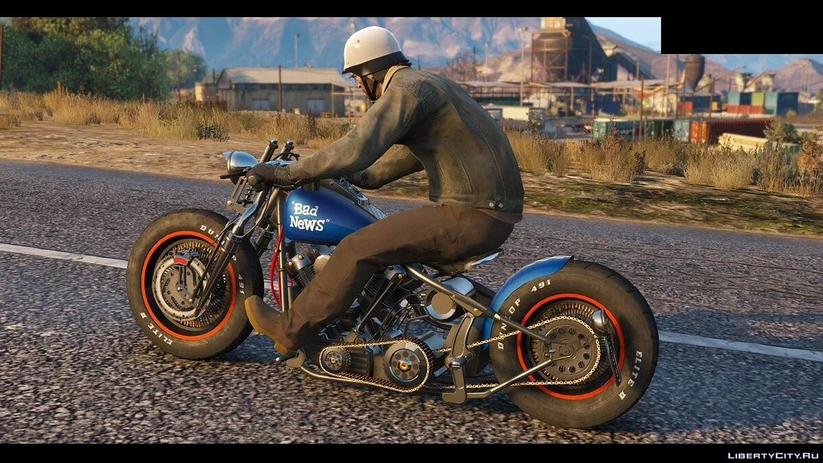 Harley-Davidson Knucklehead Bobber [HQ] / GTA 5