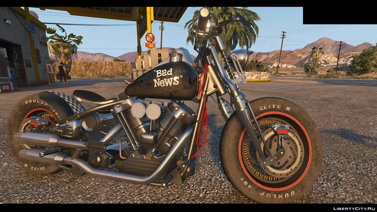 Harley-Davidson Knucklehead Bobber [HQ] / GTA 5