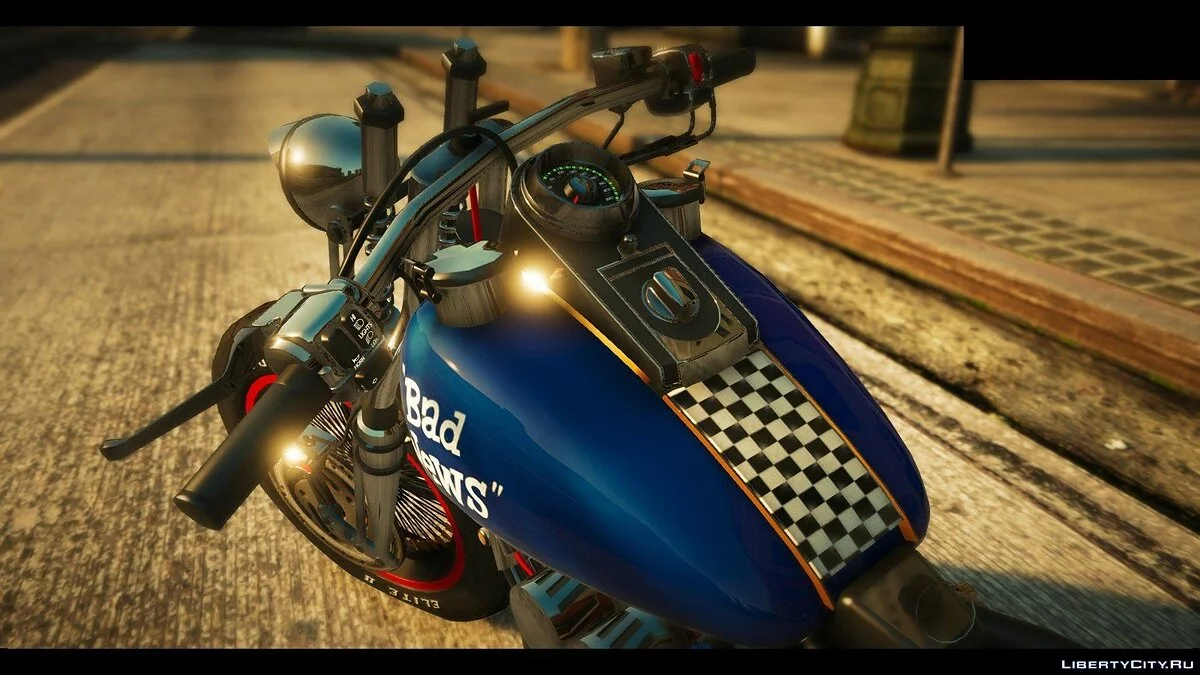Harley-Davidson Knucklehead Bobber [HQ] / GTA 5
