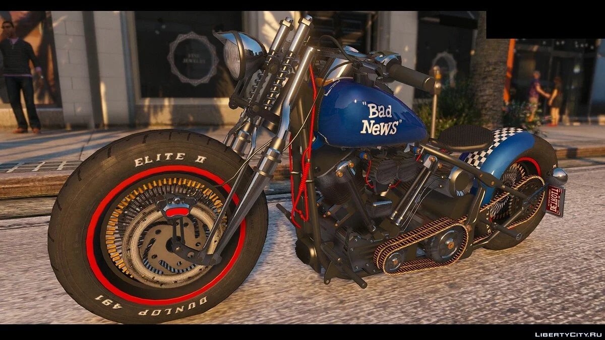 Harley-Davidson Knucklehead Bobber [HQ] / GTA 5