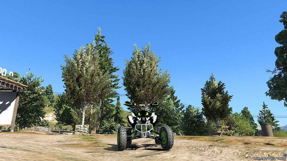 Yamaha YZF 450 ATV - Monster Energy / GTA 5