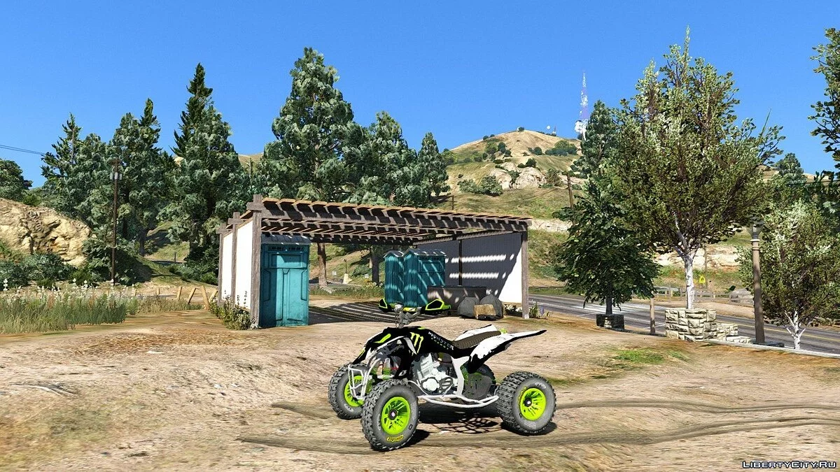 Yamaha YZF 450 ATV - Monster Energy / GTA 5