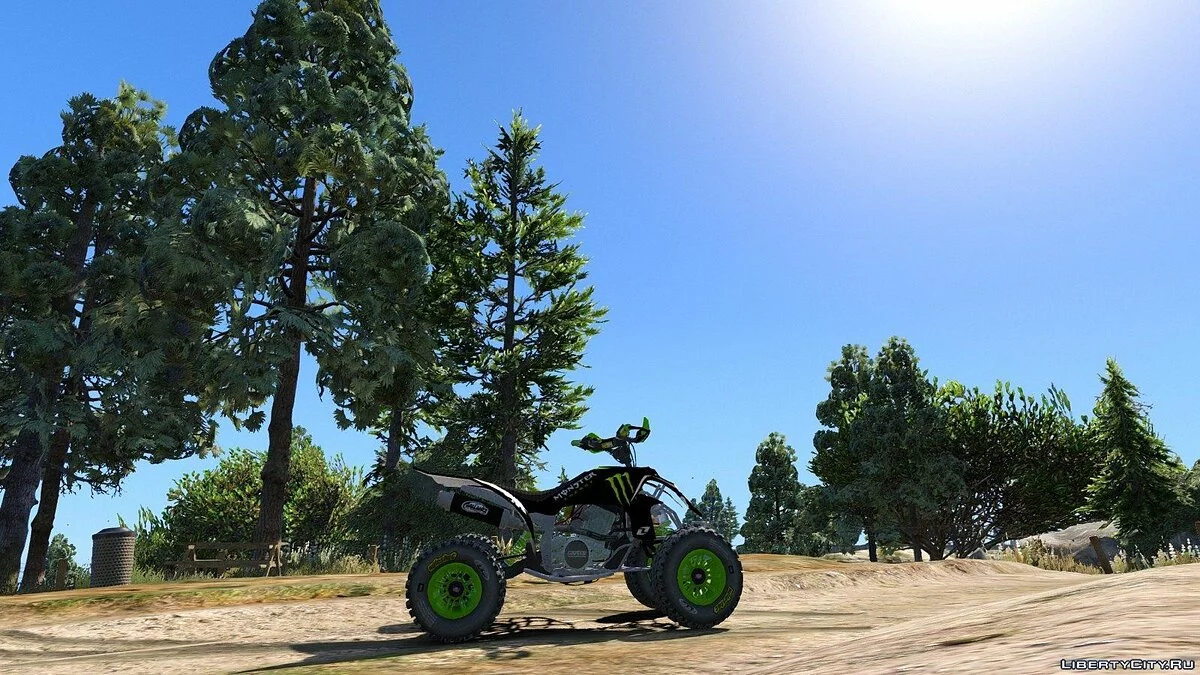 Yamaha YZF 450 ATV - Monster Energy / GTA 5