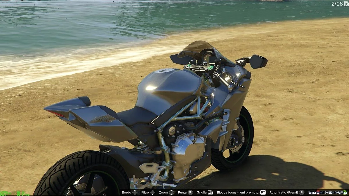 Kawasaki Ninja H2R v2.01 / GTA 5