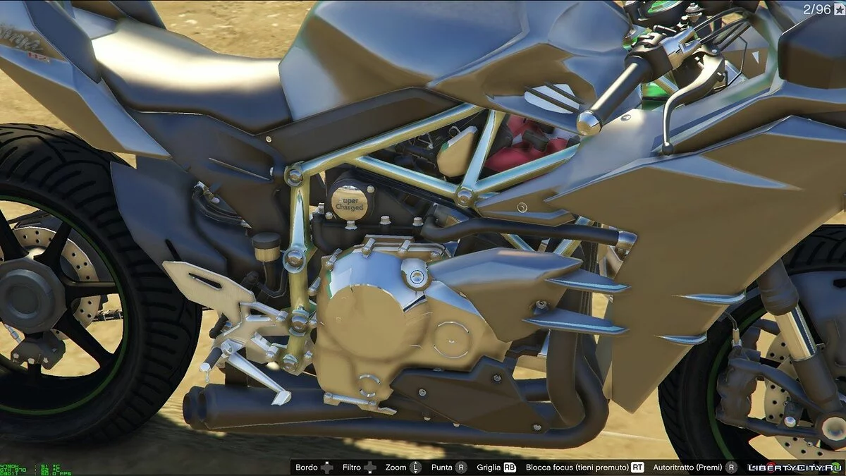 Kawasaki Ninja H2R v2.01 / GTA 5
