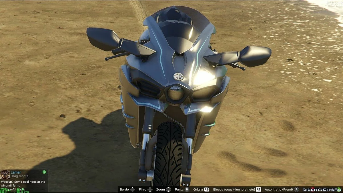Kawasaki Ninja H2R v2.01 / GTA 5