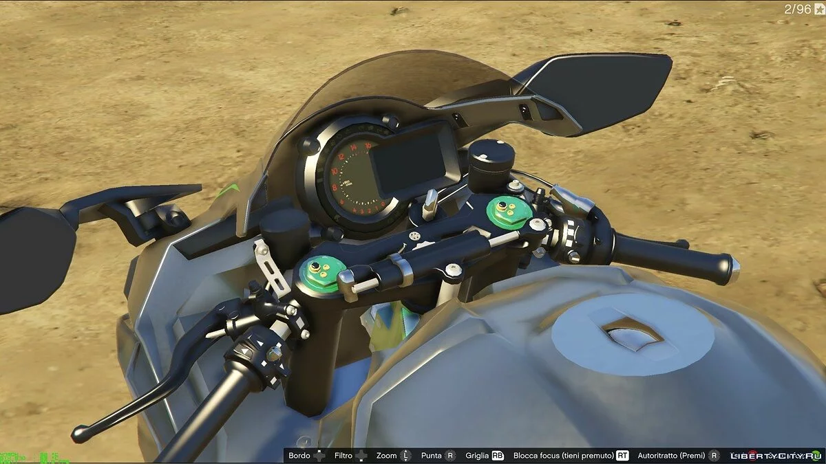 Kawasaki Ninja H2R v2.01 / GTA 5