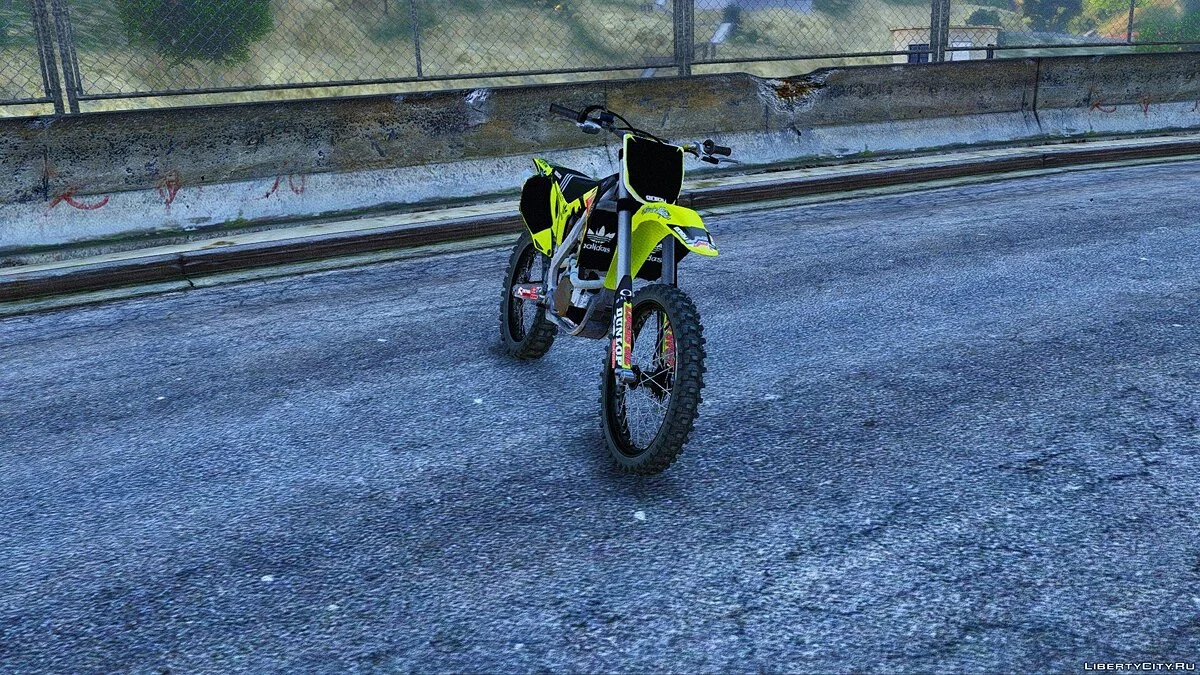 2009 Honda CR450R - Lucas Oil Yellow / GTA 5