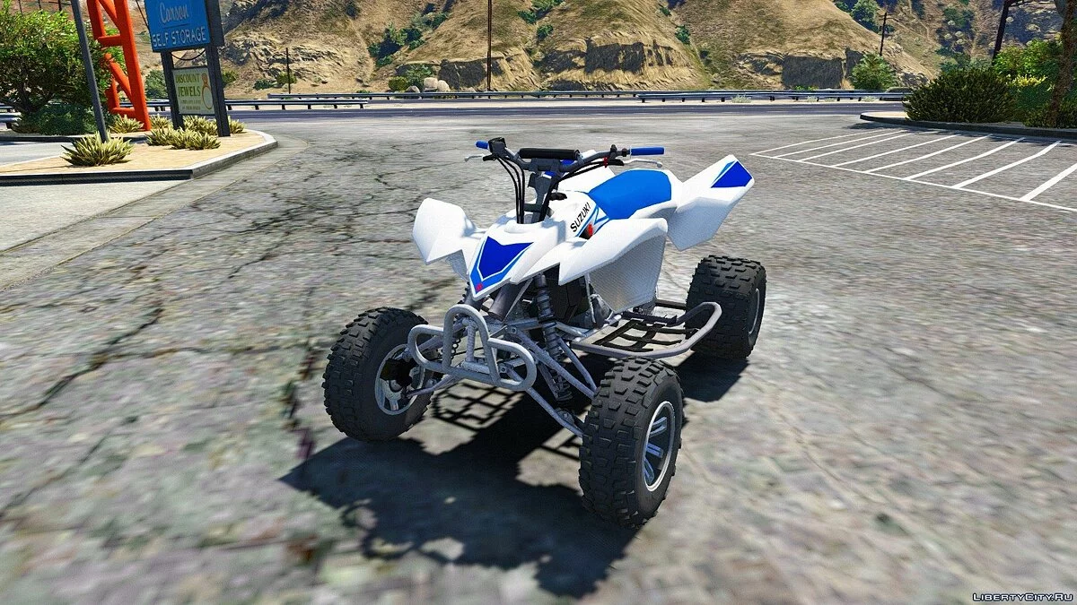 2009 Suzuki LTR 450 - White / GTA 5