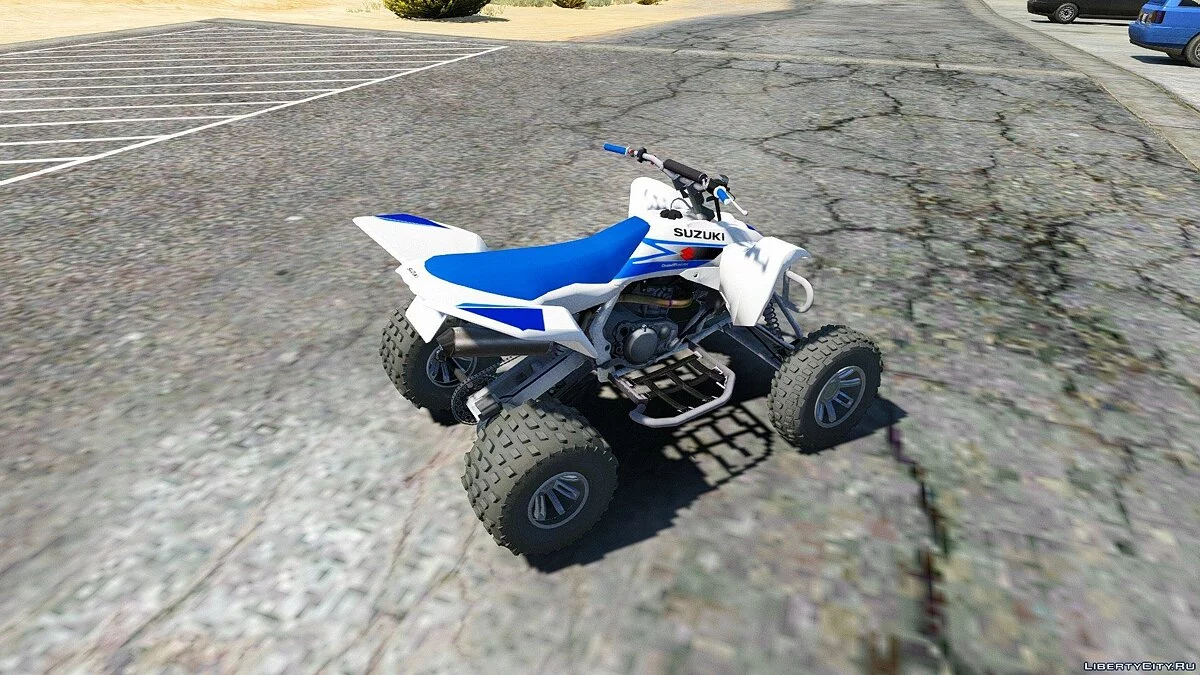 2009 Suzuki LTR 450 - White / GTA 5