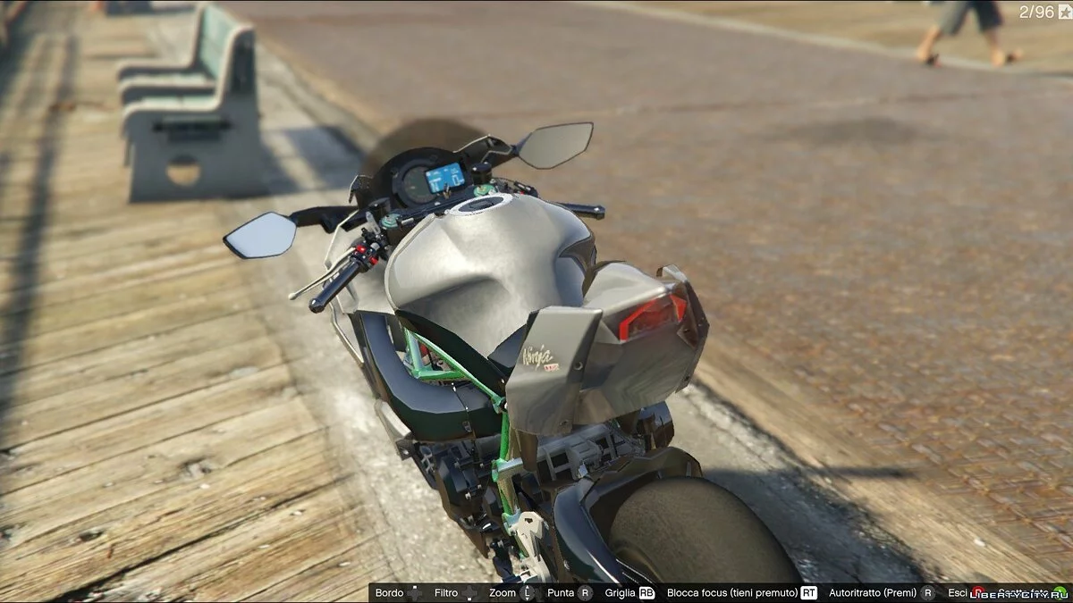 Kawasaki Ninja H2R v2.4 / GTA 5