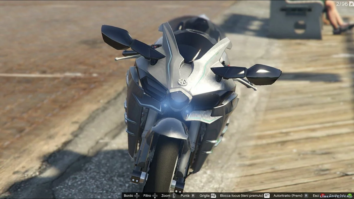 Kawasaki Ninja H2R v2.4 / GTA 5
