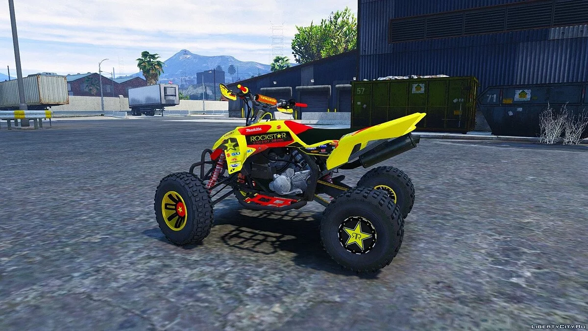 Suzuki LTR 450 - Rockstar Energy [Add-On] / GTA 5